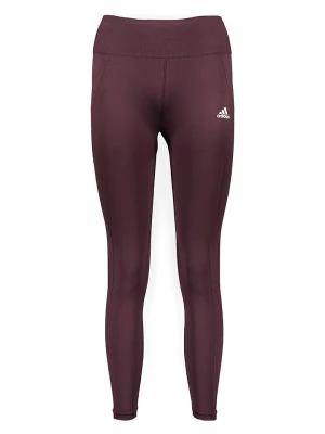 adidas Legginsy sportowe "AK" w kolorze fioletowym rozmiar: M