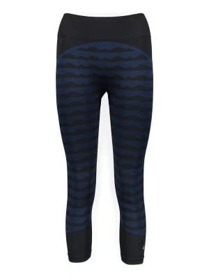 adidas Legginsy sportowe w kolorze granatowym rozmiar: S