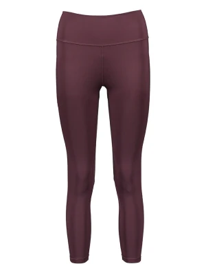 adidas Legginsy sportowe "Optime" w kolorze fioletowym rozmiar: XL