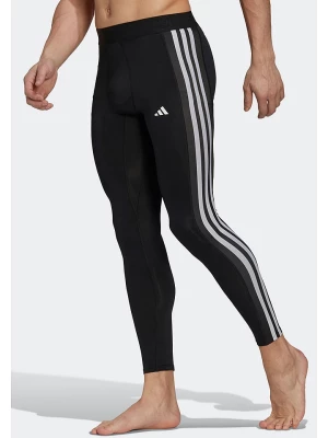 adidas Legginsy sportowe "Techfit" w kolorze czarnym rozmiar: S