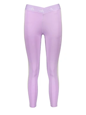 adidas Legginsy sportowe "TRN" w kolorze fioletowym rozmiar: XS