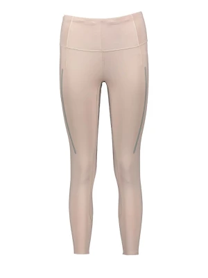 adidas Legginsy sportowe w kolorze beżowym rozmiar: S