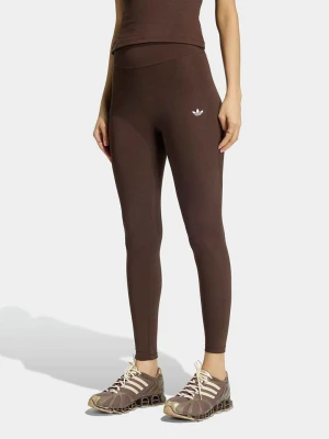 adidas Legginsy sportowe w kolorze brązowym rozmiar: M