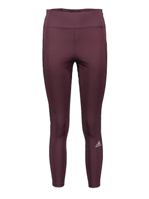 adidas Legginsy sportowe w kolorze fioletowym rozmiar: XL