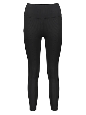 adidas Legginsy sportowe "Yo Lux Wind" w kolorze czarnym rozmiar: XS