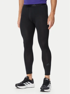 adidas Legginsy Techfit Climawarm Tights KV1644 Czarny Slim Fit