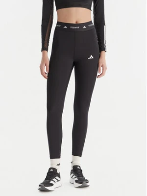 adidas Legginsy Techfit IT2273 Czarny Slim Fit
