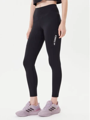adidas Legginsy Terrex Multi JF1266 Czarny Slim Fit