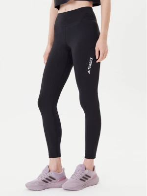 adidas Legginsy Terrex Multi JF1266 Czarny Slim Fit