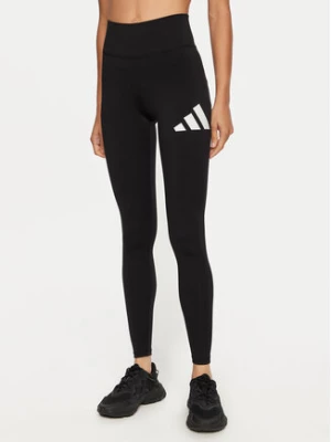 adidas Legginsy Train Essentials Big Logo JG3941 Czarny Slim Fit