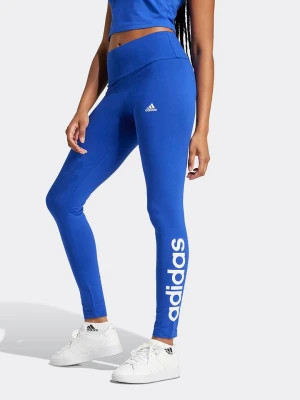 adidas Legginsy w kolorze niebieskim rozmiar: M