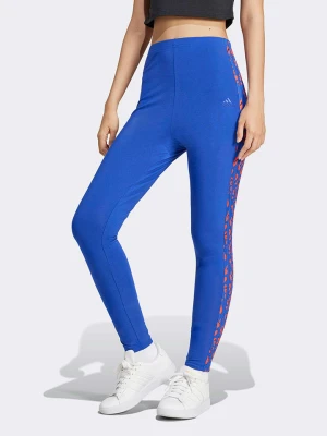 adidas Legginsy w kolorze niebieskim rozmiar: M