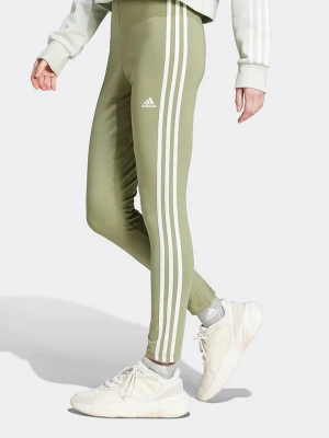 Zdjęcie produktu adidas Legginsy w kolorze oliwkowym rozmiar: M