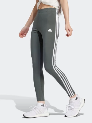 adidas Legginsy w kolorze szarym rozmiar: M