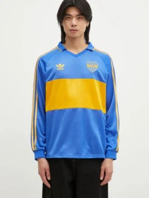 adidas longsleeve Boca Juniors 1993 Jersey męski kolor niebieski z nadrukiem IV7547