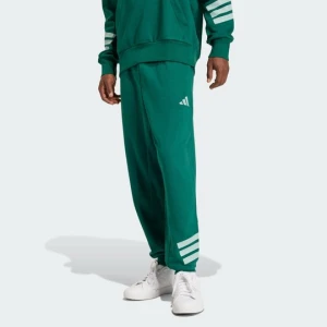 adidas MEN FRENCH TERRY 3-STRIPES Joggers Collegiate Green