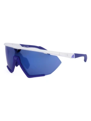 adidas Męskie okulary przeciwsłoneczne w kolorze biało-niebieskim rozmiar: onesize