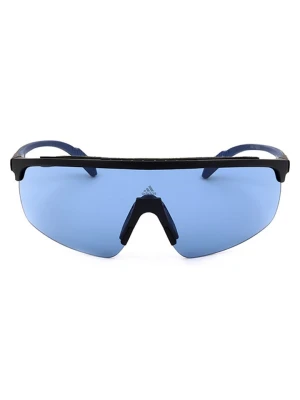 adidas Męskie okulary przeciwsłoneczne w kolorze czarno-niebieskim rozmiar: onesize