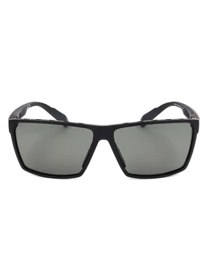 adidas Męskie okulary przeciwsłoneczne w kolorze czarno-szarym rozmiar: 60