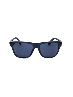adidas Męskie okulary przeciwsłoneczne w kolorze niebieskim rozmiar: 56