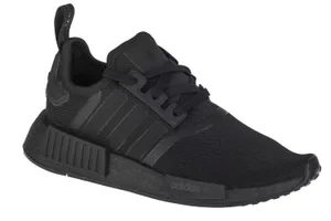 adidas NMD_R1 J H03994, Dla chłopca, Czarne, buty sneakers, tkanina, rozmiar: 36 adidas Originals