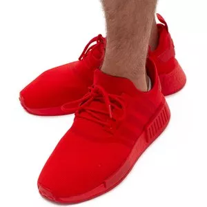 "adidas NMD R1 Primeblue Męskie Czerwone (GX7605)" Adidas