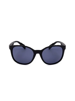 adidas Okulary przeciwsłoneczne unisex w kolorze czarno-niebieskim rozmiar: 58