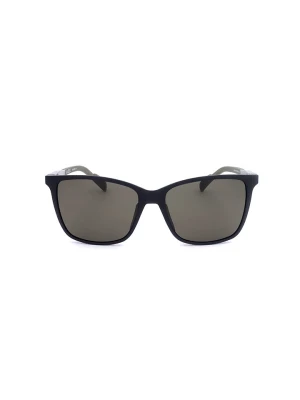 adidas Okulary przeciwsłoneczne unisex w kolorze czarno-oliwkowo-szarym rozmiar: 58