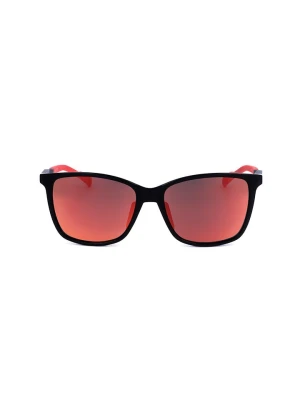 adidas Okulary przeciwsłoneczne unisex w kolorze czarno-różowo-pomarańczowym rozmiar: 56