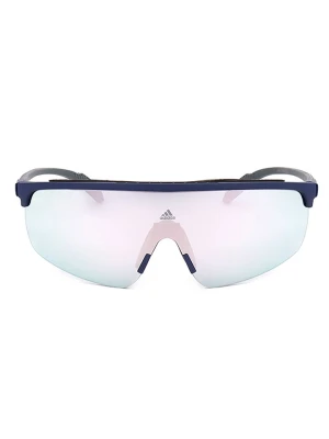 adidas Okulary przeciwsłoneczne unisex w kolorze granatowo-błękitnym rozmiar: onesize