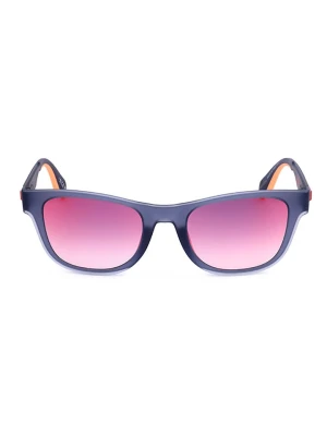 adidas Okulary przeciwsłoneczne unisex w kolorze niebiesko-jasnoróżowym rozmiar: 51