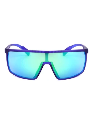 adidas Okulary przeciwsłoneczne unisex w kolorze niebiesko-zielonym rozmiar: onesize
