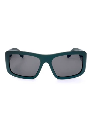 adidas Okulary przeciwsłoneczne unisex w kolorze zielono-szarym rozmiar: 59