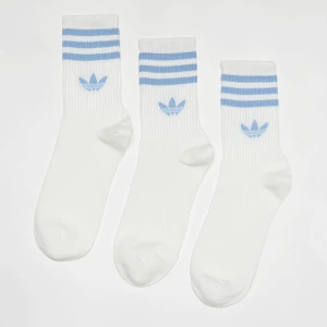 adidas Originals Skarpety Crew adicolor (3 Pack) uniseks biały rozmiar Odzież