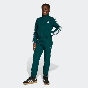 adidas Originals 3 paski dziecięcy zestaw treningowy uniseks Komplety dresowe zielony rozmiar Odzież