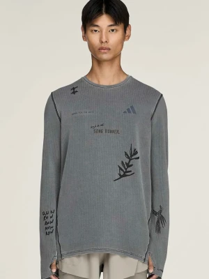 adidas Originals Adidas Running x Song For The Mute longsleeve męski z dodatkiem lyocellu