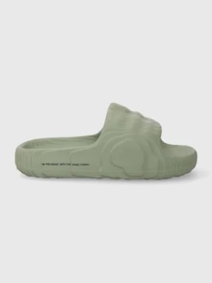 adidas Originals Adilette 22 klapki kolor zielony IG8264