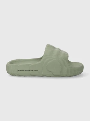 adidas Originals Adilette 22 klapki kolor zielony IG8264