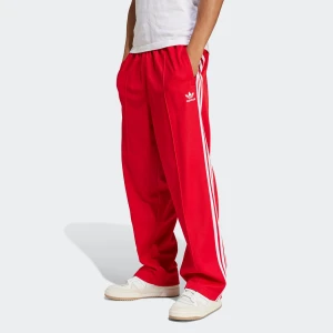 adidas Originals Baggy Track Pants mężczyźni Spodnie dresowe czerwony rozmiar Odzież