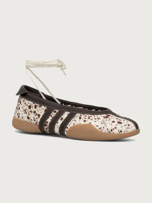 adidas Originals baleriny skórzane Taekwondo Mei Ballet beżowy