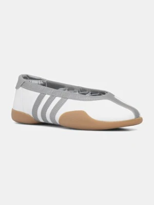 adidas Originals baleriny skórzane Taekwondo Mei Ballet W kolor biały JQ6438