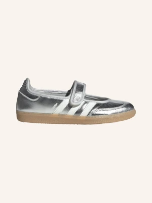 Adidas Originals Baleriny W Stylu Mary Jane Samba Jane silber