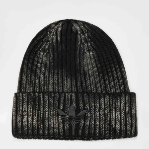 adidas Originals Beanie lead grey uniseks Czapki beanie czarny rozmiar Akcesoria