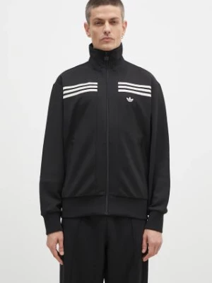 adidas Originals bluza 70s Track Top męska kolor czarny z aplikacją JN5962