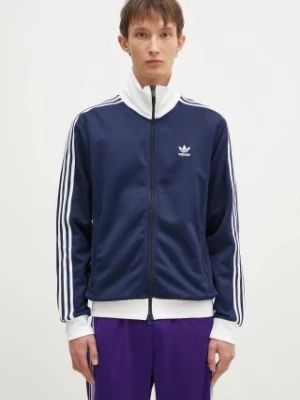 adidas Originals bluza Adicolor Classics Beckenbauer męska kolor granatowy wzorzysta IP0418