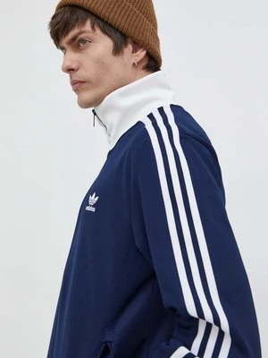 adidas Originals bluza Adicolor Classics Beckenbauer męska kolor granatowy wzorzysta IP0418