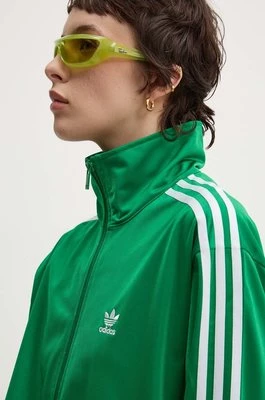 adidas Originals bluza Adicolor Classics Firebird damska kolor zielony z aplikacją IP0604