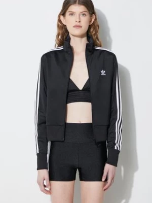 adidas Originals bluza Adicolor Classics Firebird IL8764 damska kolor czarny z aplikacją