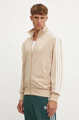 adidas Originals bluza Adicolor Classics Firebird męska kolor beżowy wzorzysta IY9888