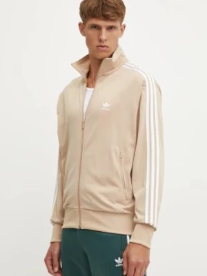 adidas Originals bluza Adicolor Classics Firebird męska kolor beżowy wzorzysta IY9888